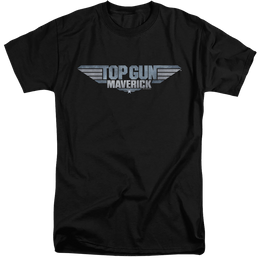 Top Gun Maverick Maverick Logo - Men's Tall Fit T-Shirt Men's Tall Fit T-Shirt Top Gun   