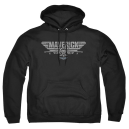 Top Gun Maverick Maverick Plane Logo - Pullover Hoodie Pullover Hoodie Top Gun   