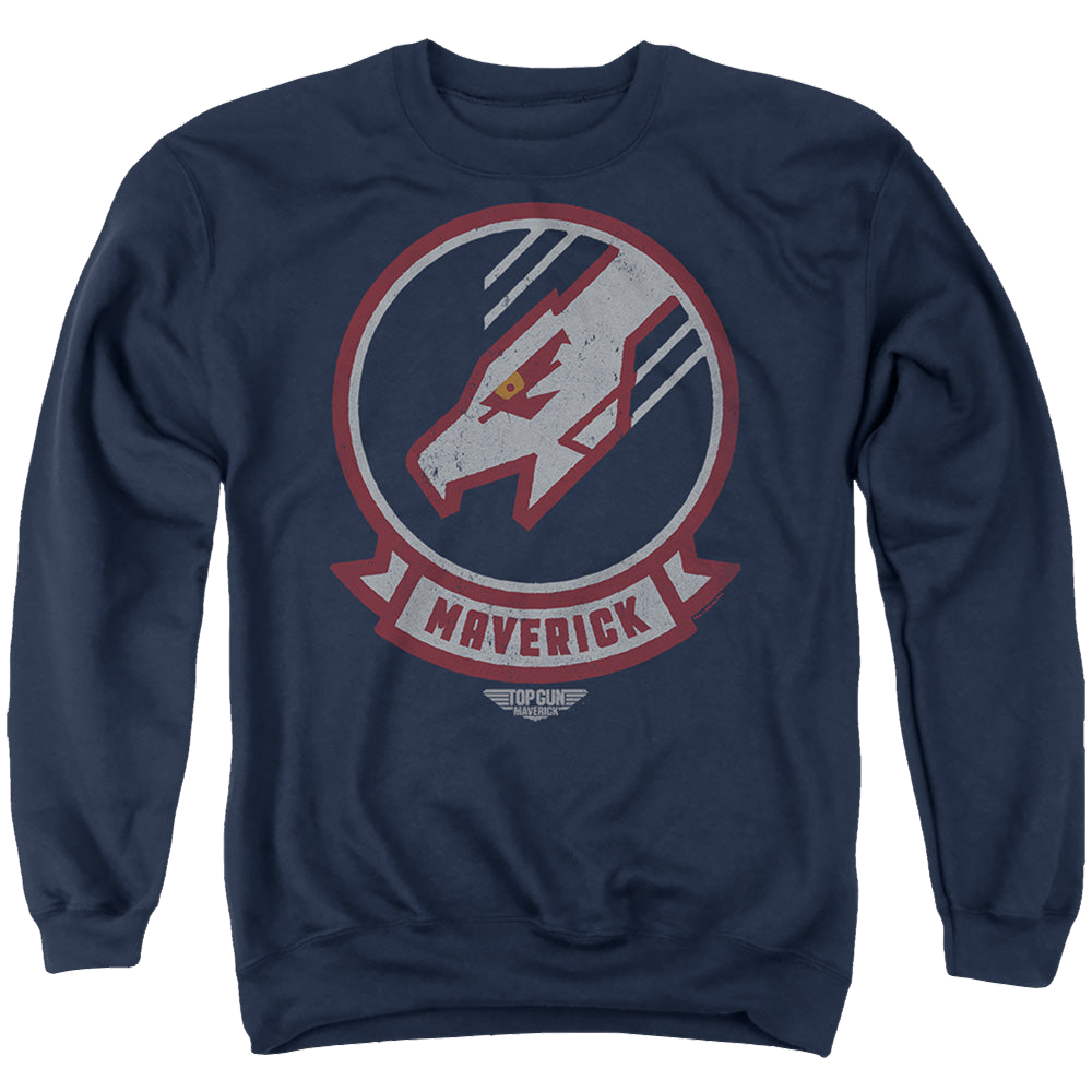 Top Gun Maverick Maverick Call Sign - Men's Crewneck Sweatshirt Men's Crewneck Sweatshirt Top Gun   