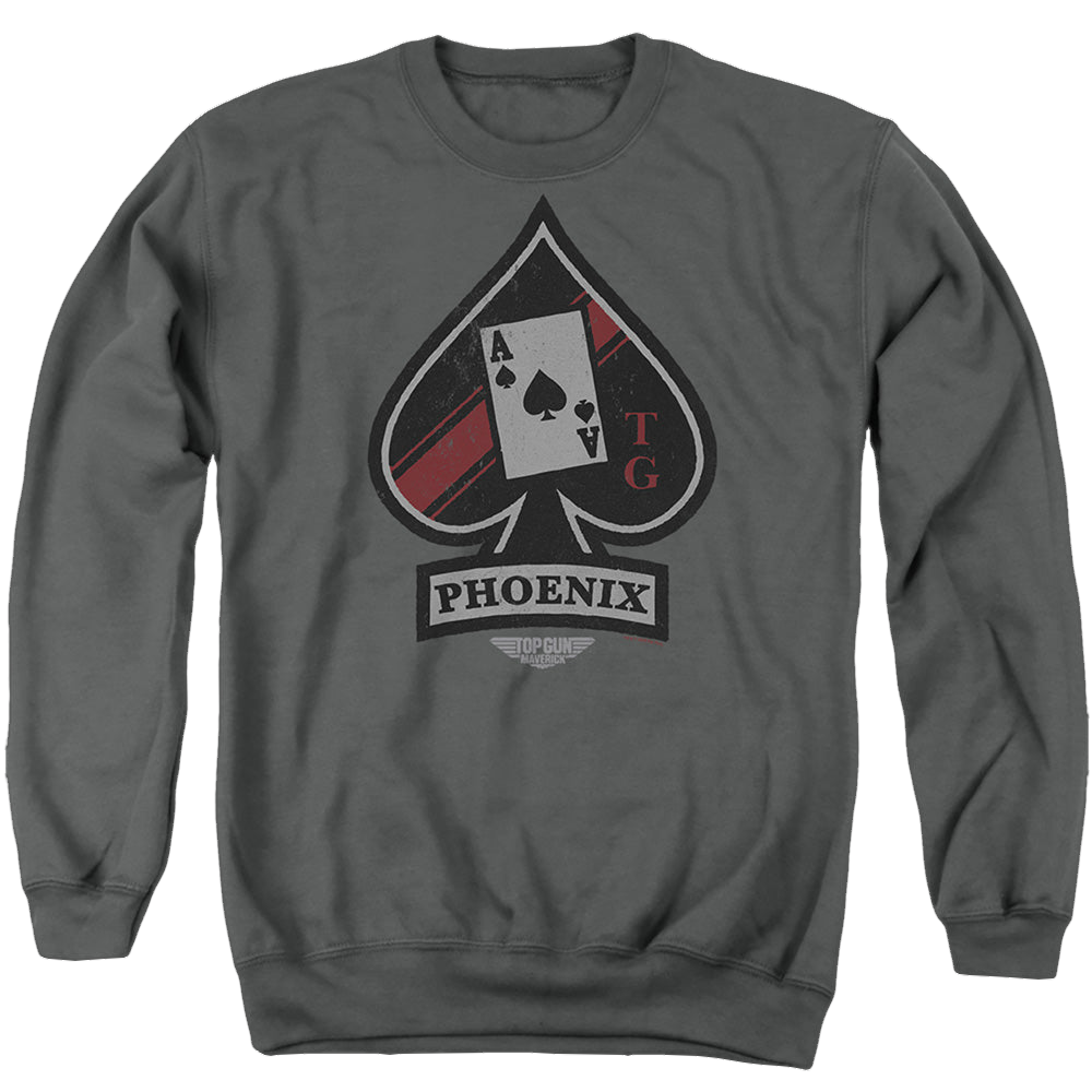 Top Gun Maverick Phoenix Call Sign - Men's Crewneck Sweatshirt Men's Crewneck Sweatshirt Top Gun   