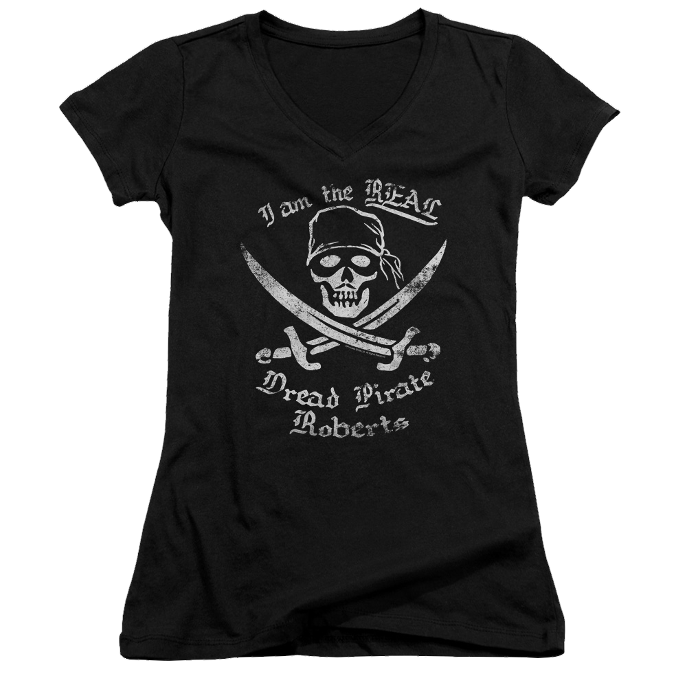 Princess Bride, The The Real Dpr - Juniors V-Neck T-Shirt Juniors V-Neck T-Shirt The Princess Bride   
