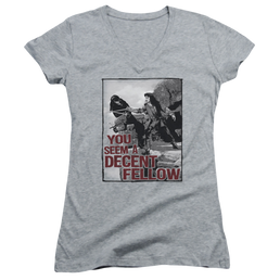 Princess Bride, The Fellow - Juniors V-Neck T-Shirt Juniors V-Neck T-Shirt The Princess Bride   