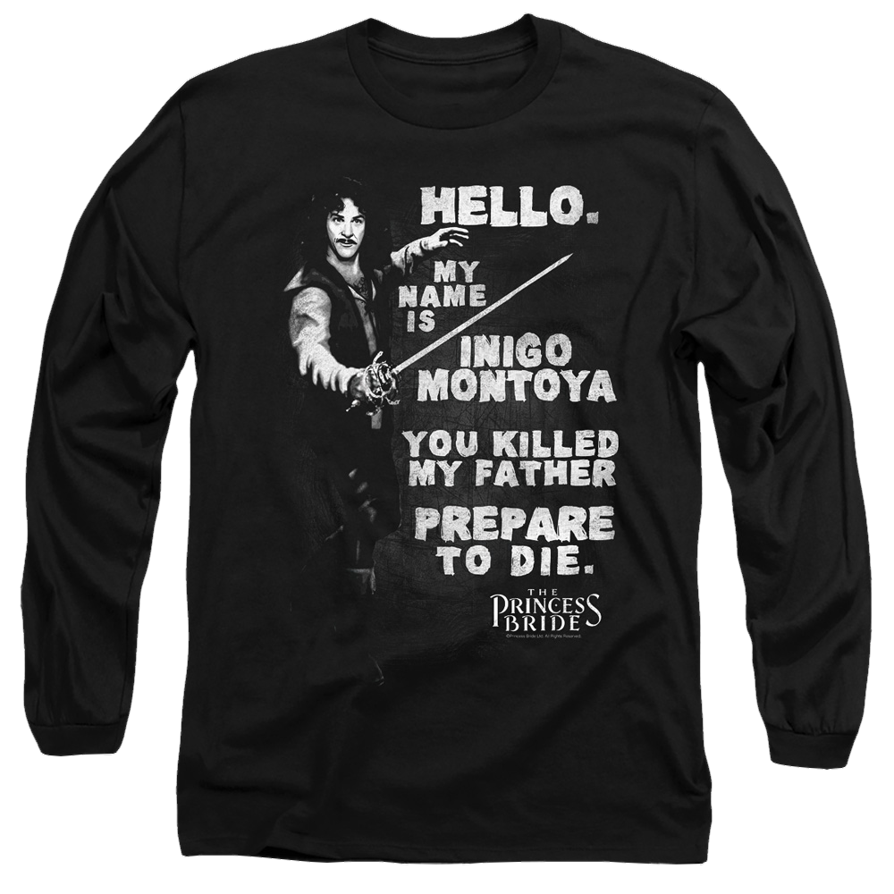 Princess Bride, The Hello Again - Men's Long Sleeve T-Shirt Men's Long Sleeve T-Shirt The Princess Bride   