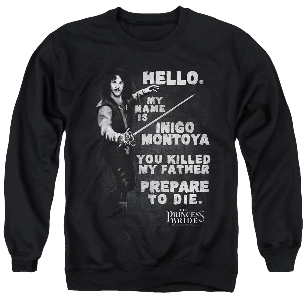 Princess Bride, The Hello Again - Men's Crewneck Sweatshirt Men's Crewneck Sweatshirt The Princess Bride   