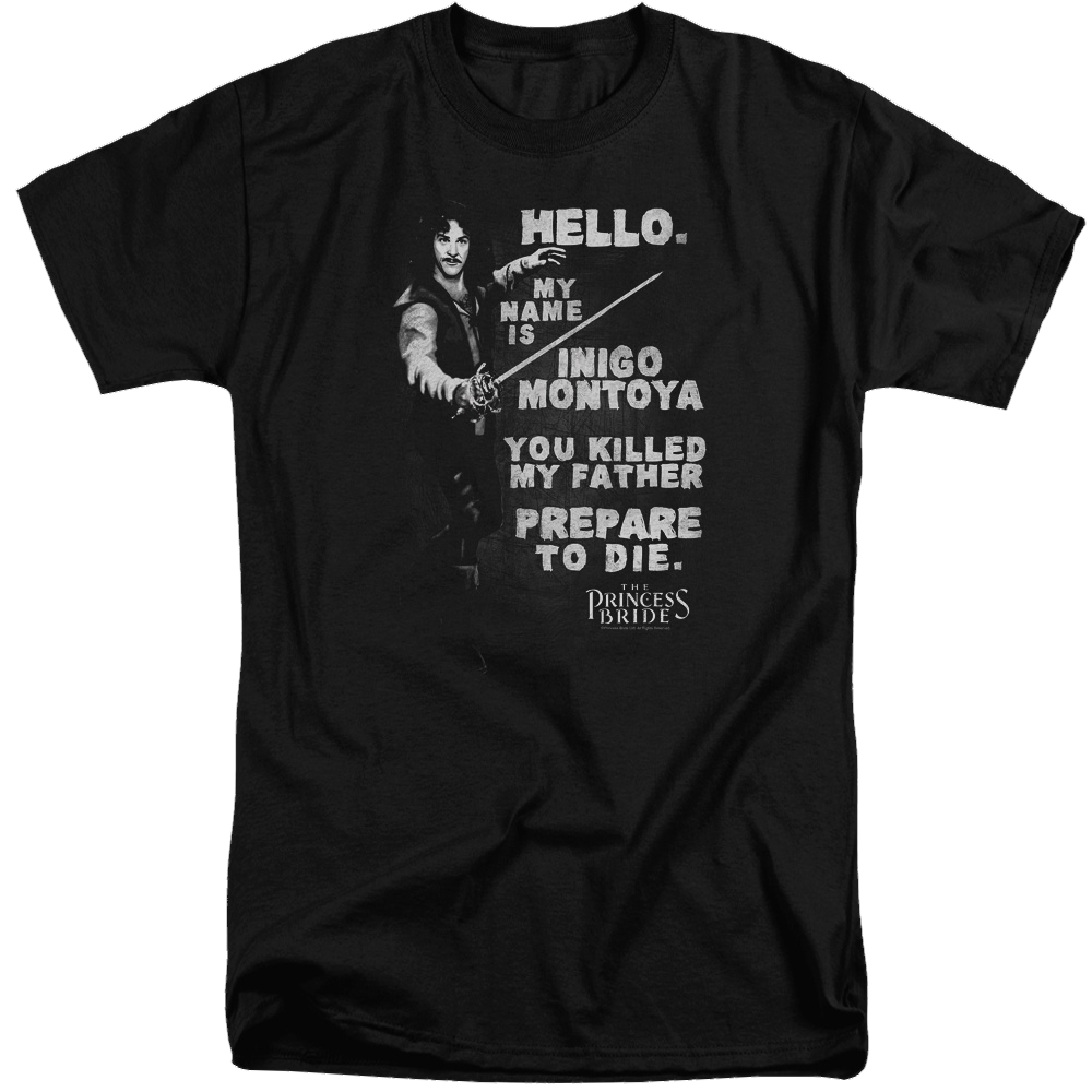 Princess Bride, The Hello Again - Men's Tall Fit T-Shirt Men's Tall Fit T-Shirt The Princess Bride   