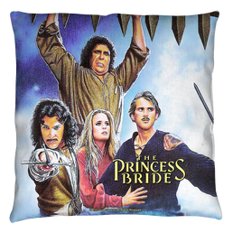 Princess Bride Alt Poster Throw Pillow Throw Pillows The Princess Bride   