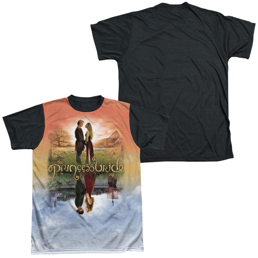 Princess Bride, The Poster Sub - Men's Black Back T-Shirt Men's Black Back T-Shirt The Princess Bride   