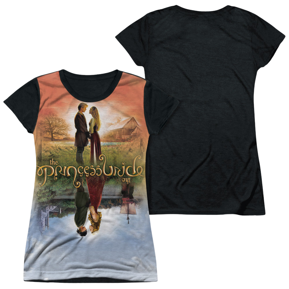 Princess Bride, The Poster Sub - Juniors Black Back T-Shirt Juniors Black Back T-Shirt The Princess Bride   