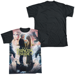 Princess Bride, The Soft Collage - Men's Black Back T-Shirt Men's Black Back T-Shirt The Princess Bride   