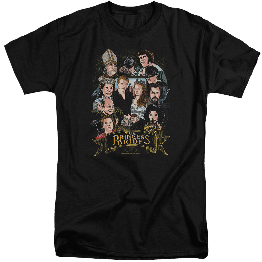 Princess Bride, The Players - Men's Tall Fit T-Shirt Men's Tall Fit T-Shirt The Princess Bride   
