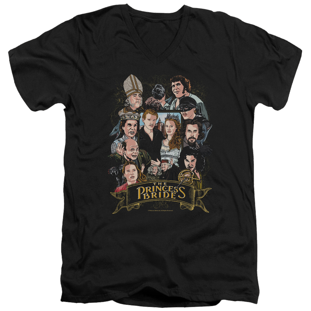Princess Bride, The Players - Men's V-Neck T-Shirt Men's V-Neck T-Shirt The Princess Bride   