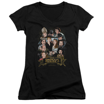 Princess Bride, The Players - Juniors V-Neck T-Shirt Juniors V-Neck T-Shirt The Princess Bride   