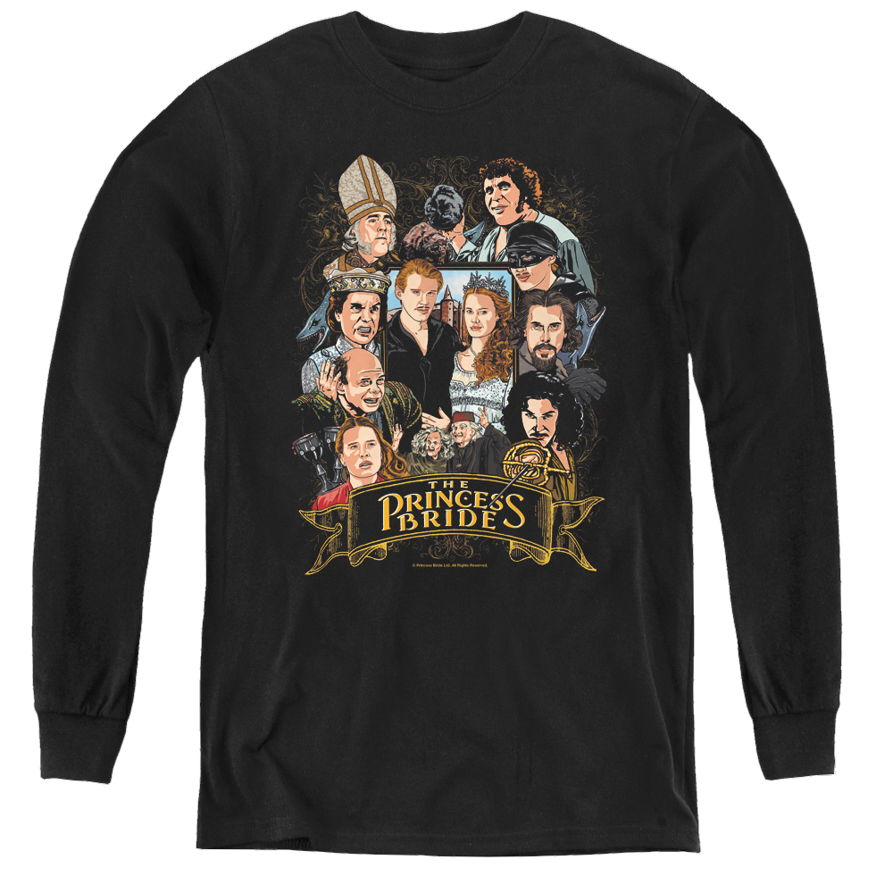 Princess Bride, The Players - Youth Long Sleeve T-Shirt Youth Long Sleeve T-Shirt The Princess Bride   