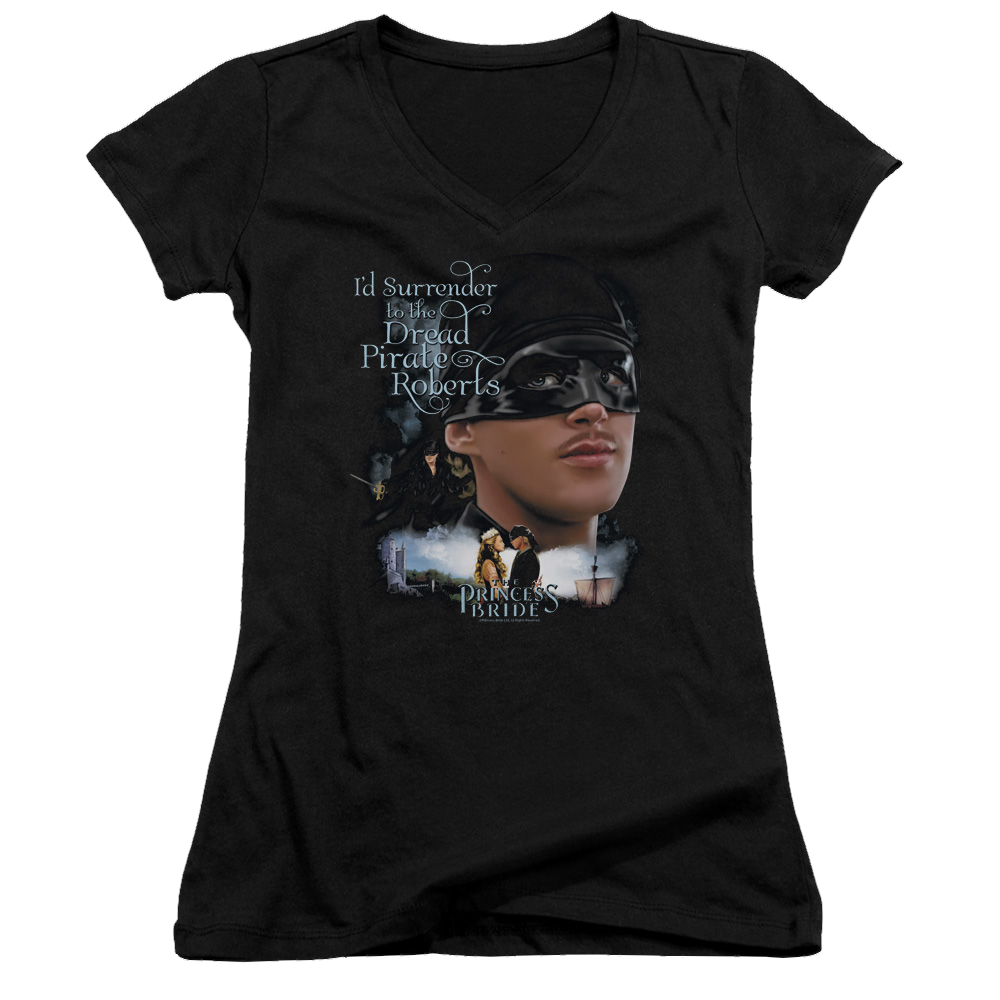 Princess Bride, The Surrender - Juniors V-Neck T-Shirt Juniors V-Neck T-Shirt The Princess Bride   