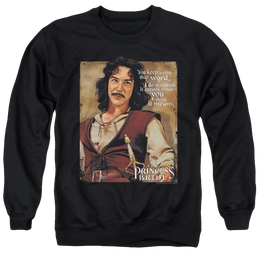 Princess Bride, The Word - Men's Crewneck Sweatshirt Men's Crewneck Sweatshirt The Princess Bride   