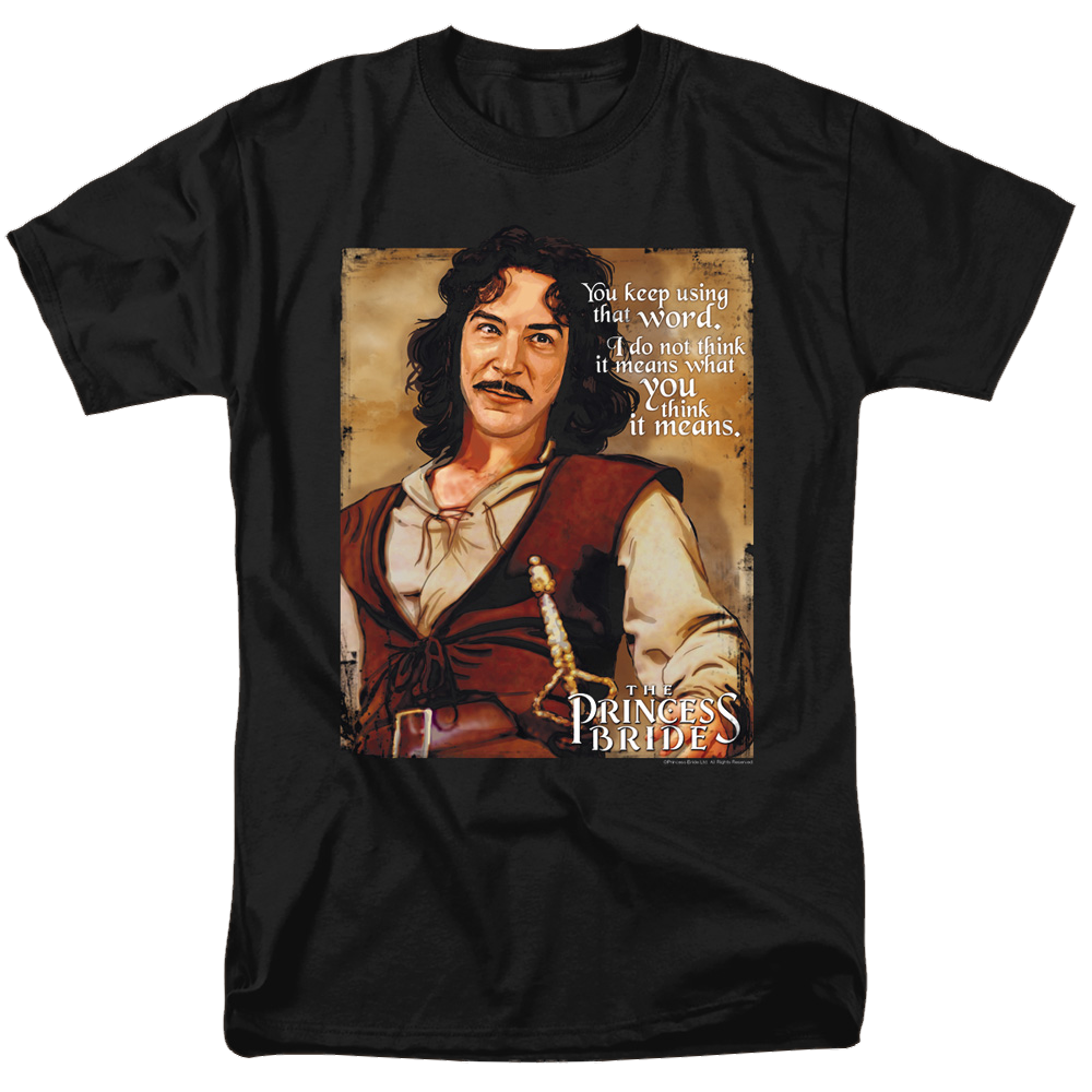Princess Bride, The Word - Men's Regular Fit T-Shirt Men's Regular Fit T-Shirt The Princess Bride   