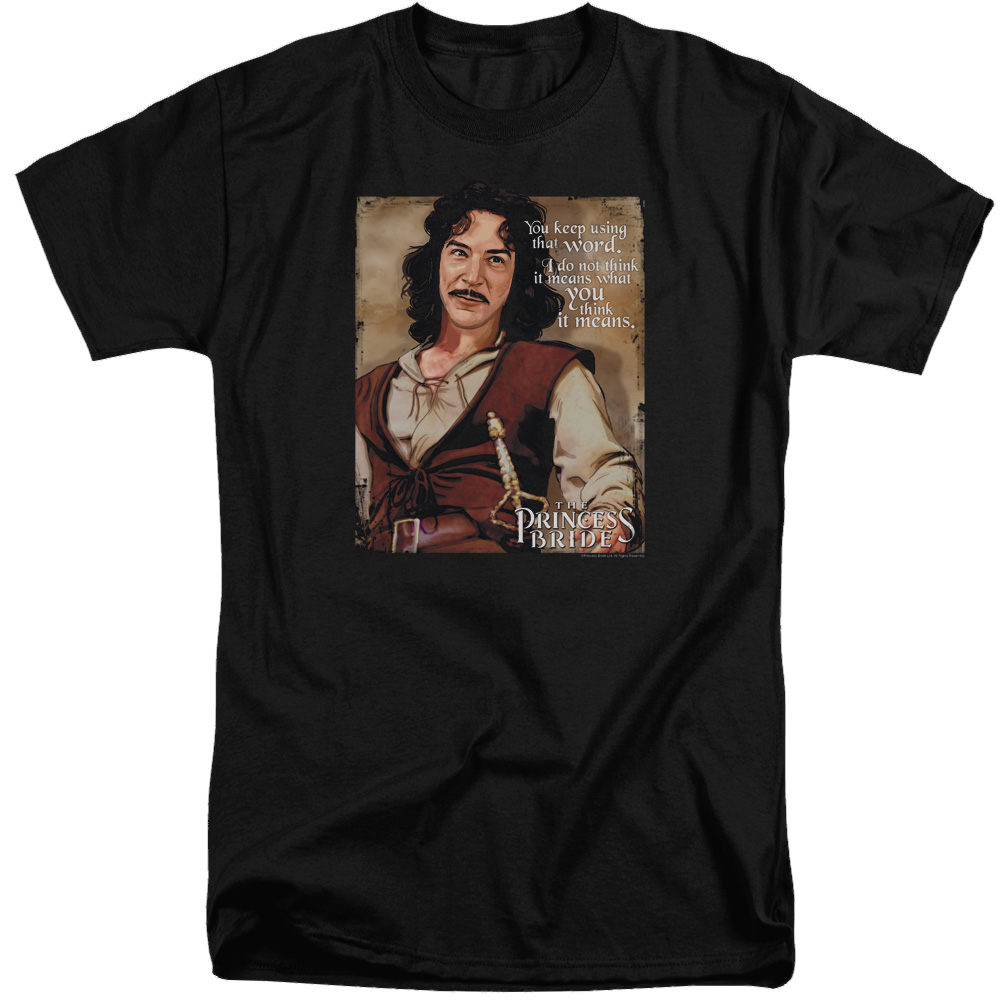 Princess Bride, The Word - Men's Tall Fit T-Shirt Men's Tall Fit T-Shirt The Princess Bride   