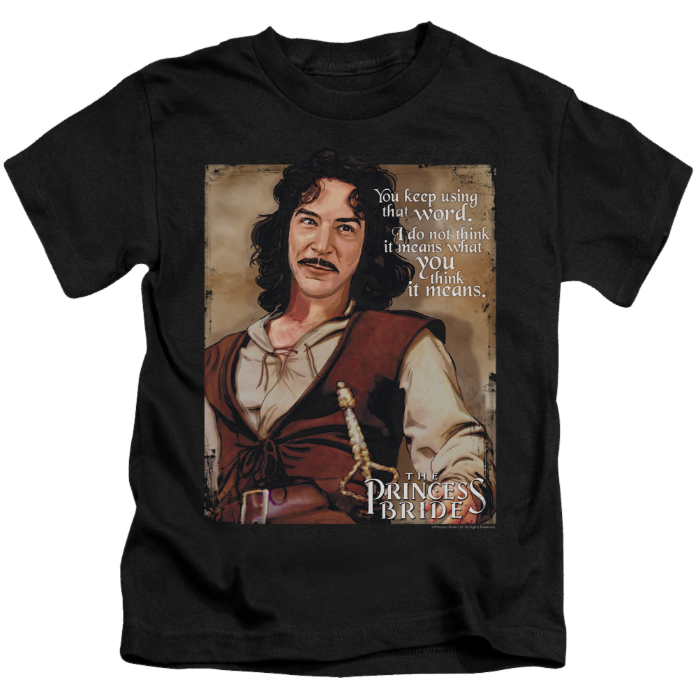 Princess Bride, The Word - Kid's T-Shirt Kid's T-Shirt (Ages 4-7) The Princess Bride   