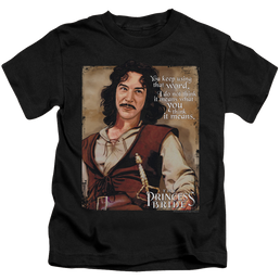 Princess Bride, The Word - Kid's T-Shirt Kid's T-Shirt (Ages 4-7) The Princess Bride   