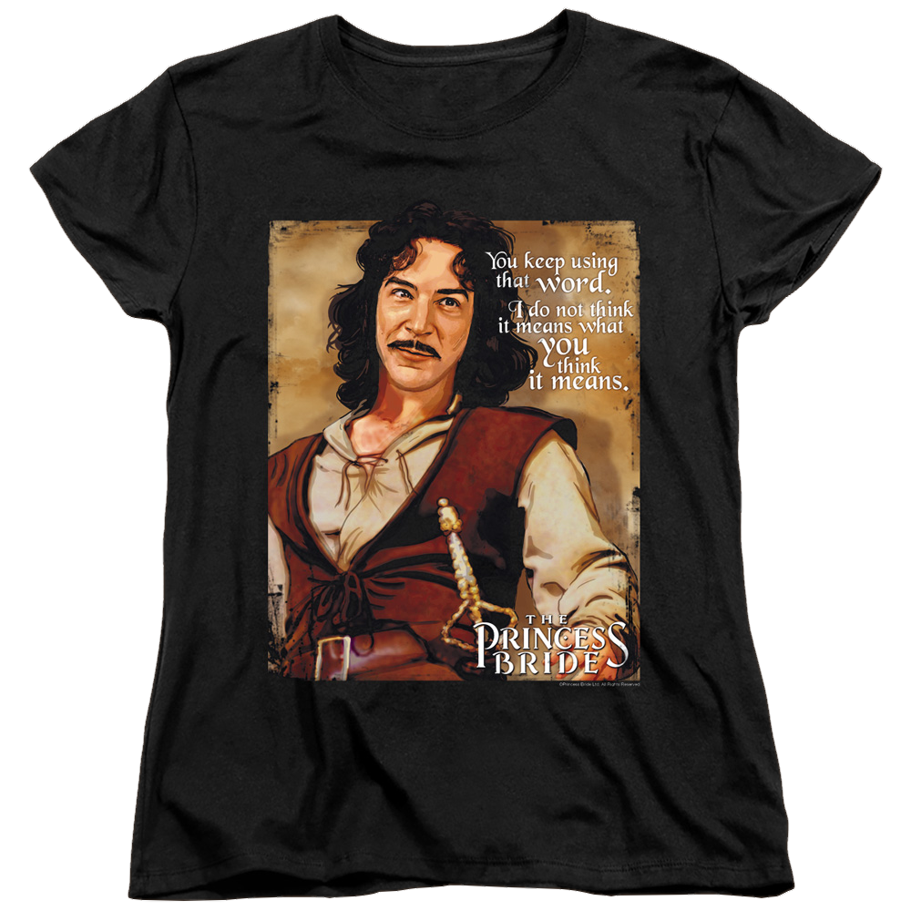 Princess Bride, The Word - Women's T-Shirt Women's T-Shirt The Princess Bride   