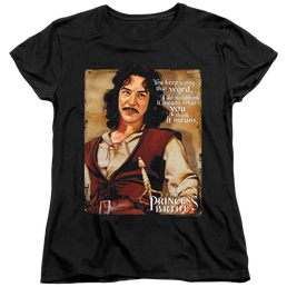Princess Bride, The Word - Women's T-Shirt Women's T-Shirt The Princess Bride   