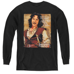 Princess Bride, The Word - Youth Long Sleeve T-Shirt Youth Long Sleeve T-Shirt The Princess Bride   