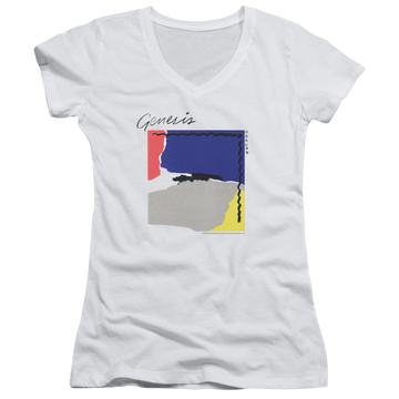 Genesis Abacab - Juniors V-Neck T-Shirt Juniors V-Neck T-Shirt Genesis   