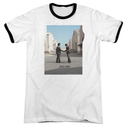 Pink Floyd Wish You Were Here - Men's Ringer T-Shirt Men's Ringer T-Shirt Pink Floyd   