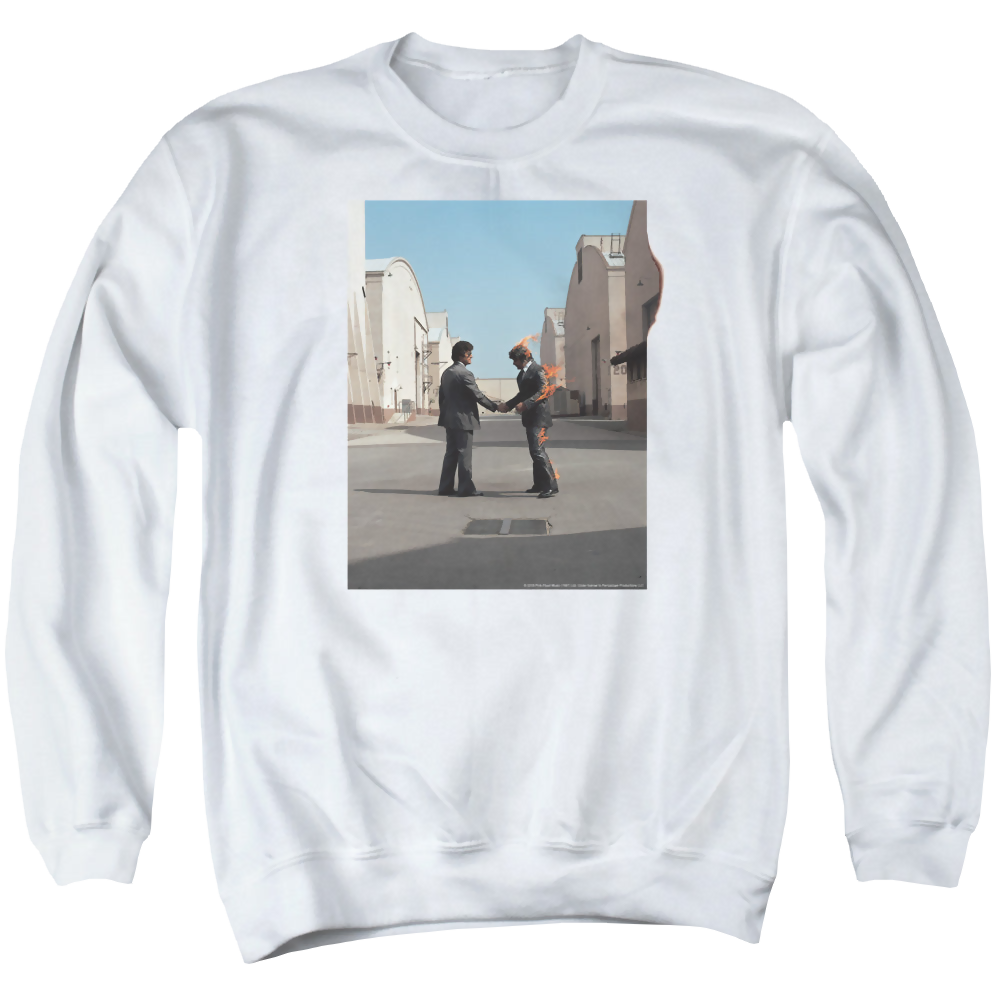 Pink Floyd Wish You Were Here - Men's Crewneck Sweatshirt Men's Crewneck Sweatshirt Pink Floyd   