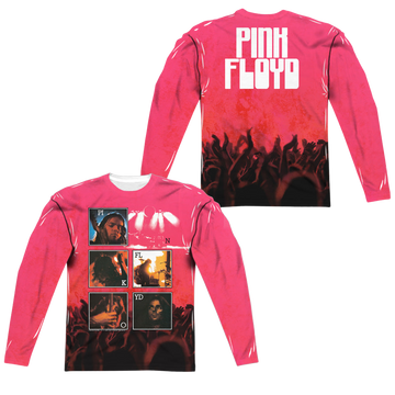 Pink Floyd Live men's all-over print long sleeve