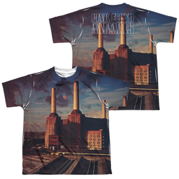 Pink Floyd Animals (Front/Back Print) - Youth All-Over Print T-Shirt Youth All-Over Print T-Shirt (Ages 8-12) Pink Floyd   