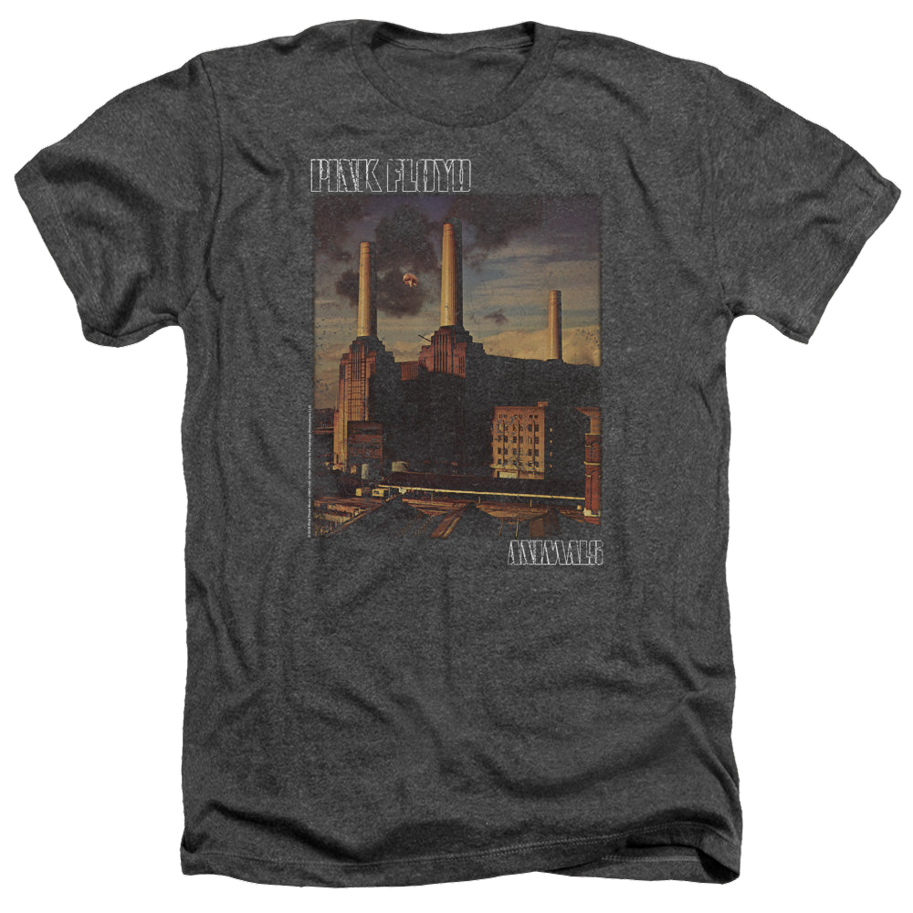Pink Floyd Faded Animals - Men's Heather T-Shirt Men's Heather T-Shirt Pink Floyd   