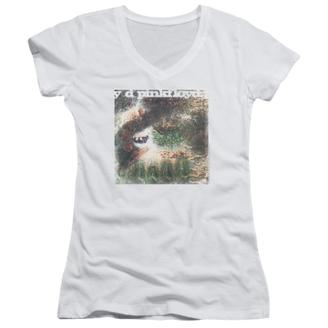 Pink Floyd Saucerful Of Secrets - Juniors V-Neck T-Shirt Juniors V-Neck T-Shirt Pink Floyd   