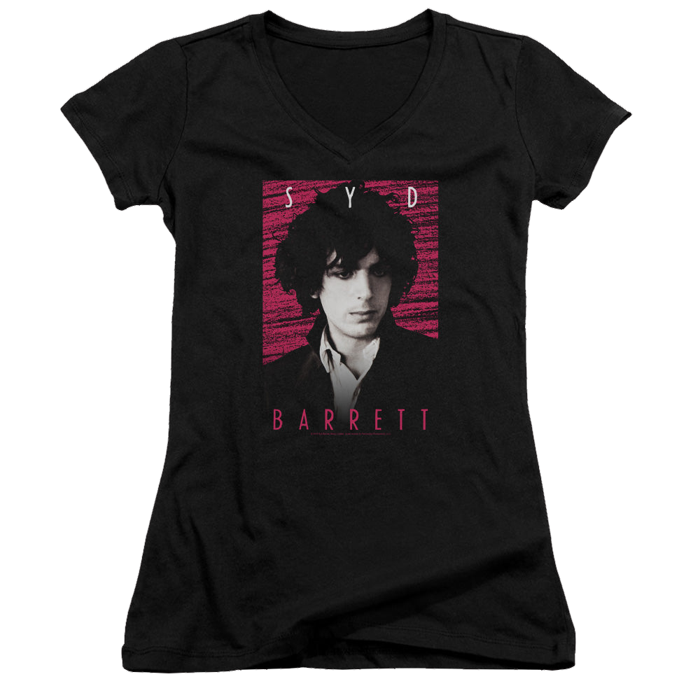 Syd Barrett Syd - Juniors V-Neck T-Shirt Juniors V-Neck T-Shirt Syd Barrett   