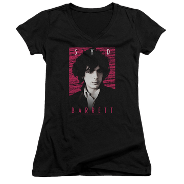 Syd Barrett Syd - Juniors V-Neck T-Shirt Juniors V-Neck T-Shirt Syd Barrett   