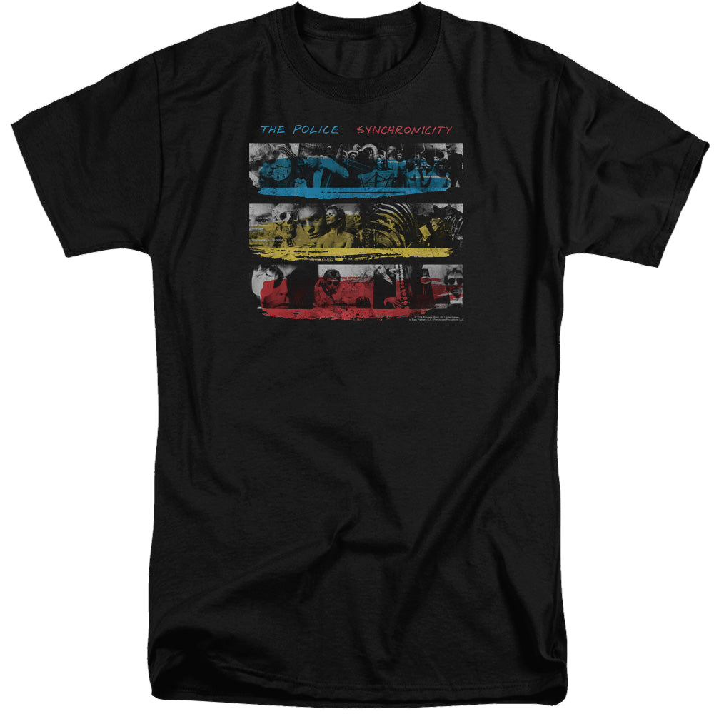 The Police Synchronicity - Men's Tall Fit T-Shirt Men's Tall Fit T-Shirt The Police   