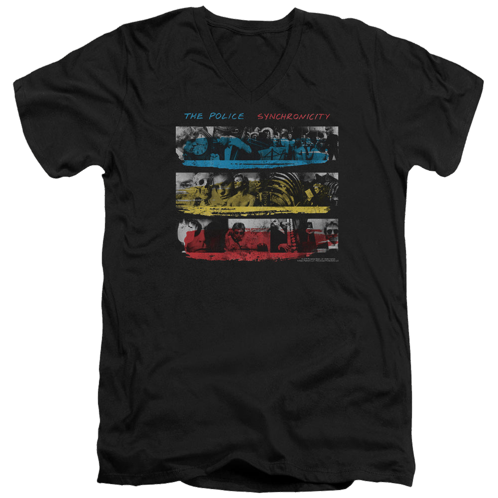 The Police Synchronicity - Men's V-Neck T-Shirt Men's V-Neck T-Shirt The Police   