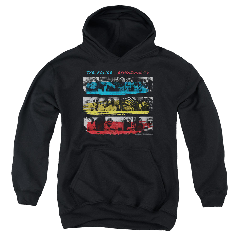The Police Synchronicity - Youth Hoodie Youth Hoodie (Ages 8-12) The Police   