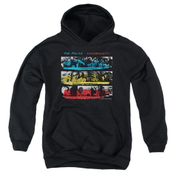 The Police Synchronicity - Youth Hoodie Youth Hoodie (Ages 8-12) The Police   