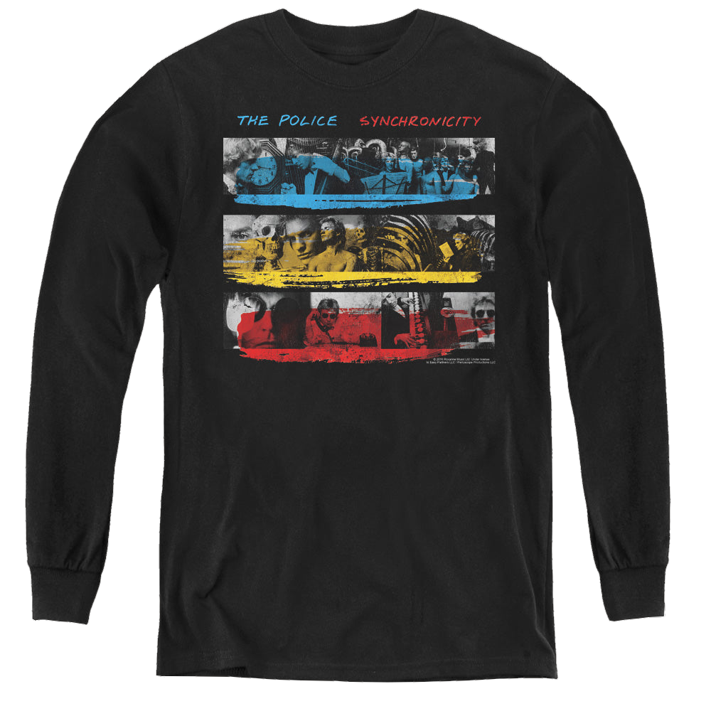 The Police Synchronicity - Youth Long Sleeve T-Shirt Youth Long Sleeve T-Shirt The Police   
