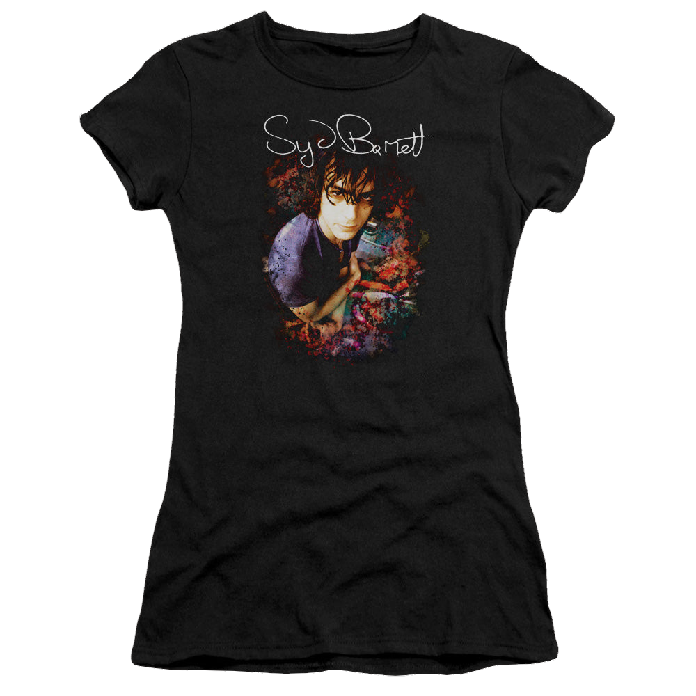 Syd Barrett Madcap Syd - Juniors T-Shirt Juniors T-Shirt Syd Barrett   