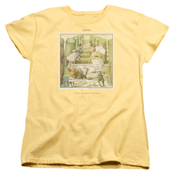 Banana women's t-shirt with Genesis Selling England graphic