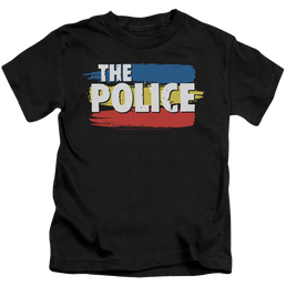 The Police Three Stripes Logo - Kid's T-Shirt Kid's T-Shirt (Ages 4-7) The Police   