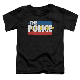 The Police Three Stripes Logo - Toddler T-Shirt Toddler T-Shirt The Police   