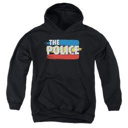 The Police Three Stripes Logo - Youth Hoodie Youth Hoodie (Ages 8-12) The Police   