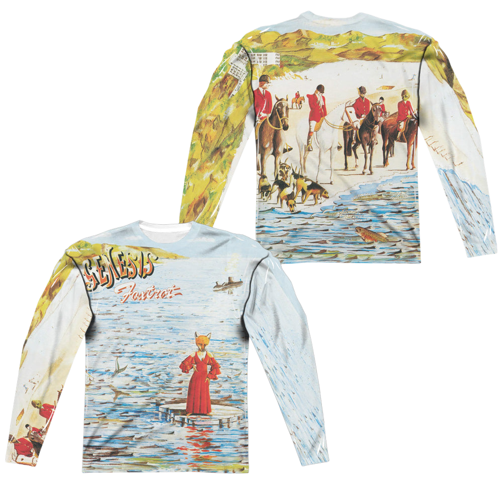 Genesis Foxtrot Cover (Front/Back Print) - Men's All-Over Print Long Sleeve Men's All-Over Print Long Sleeve Genesis   