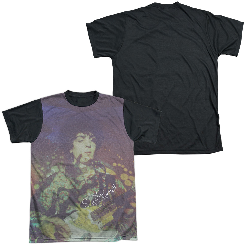 Syd Barrett Title - Men's Black Back T-Shirt Men's Black Back T-Shirt Syd Barrett   