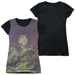 Syd Barrett Title - Juniors Black Back T-Shirt Juniors Black Back T-Shirt Syd Barrett   
