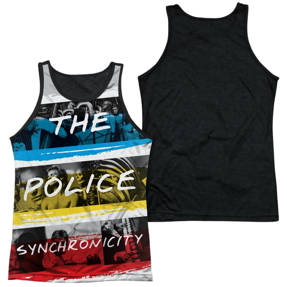 The Police Synchronicity Men's Black Back Tank Men's Black Back Tank The Police   
