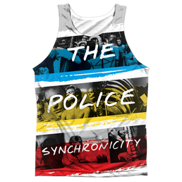 The Police Synchronicity - Men's All Over Print Tank Top Men's All Over Print Tank The Police   